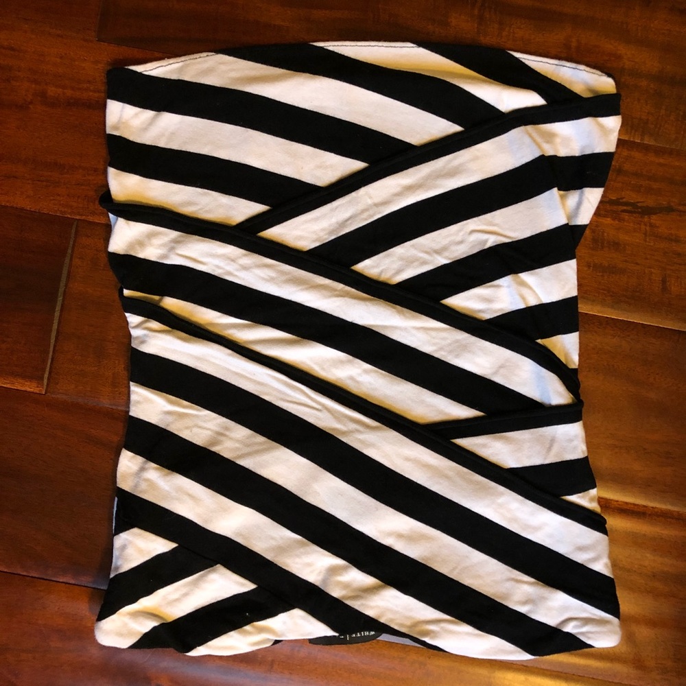 White House Black Market strapless top Size XS
